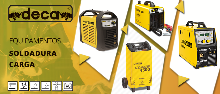 DECA - Equipamentos Soldadura | Carga
