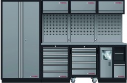 Móvel Hyprel Storage 4 elementos com Carro e Bancada em Inox