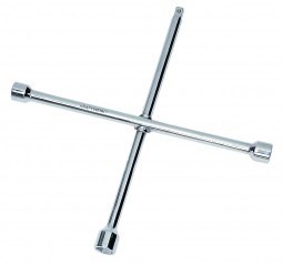 Chave de rodas em cruz 24 x 27 x 32 mm x 3/4"