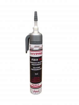 Silicone Pressurizado Preto Alta Temperatura