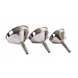 Conjunto de Funís de Aço Inox, 3pcs