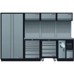 Móvel Hyprel Storage 4 elementos com Carro e Bancada em Inox