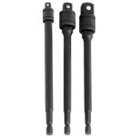 Jogo de Adaptadores de Impacto para Chaves de Caixa, 3 pcs