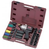 Jogo Chave de impacto industrial 1/2", 24 pcs