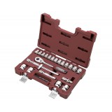 Conjunto Chaves de Caixa Pro Line, 1/2", 22 pcs