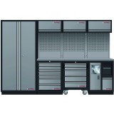 Móvel Hyprel Storage 4 elementos com Carro e Bancada em Inox
