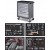 Carro de ferramentas B107, equipado 339 pcs