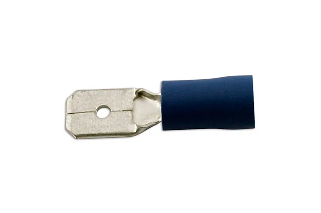 TERMINAIS MACHO 6.3MM – 100 UNI