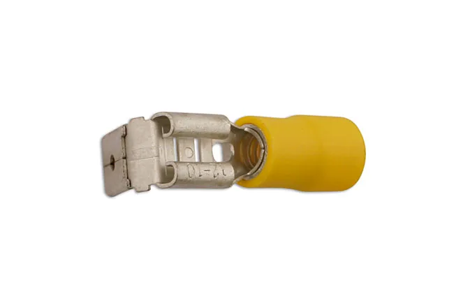 TERMINAIS FÊMEA / MACHO 6.3MM – 100 UNI