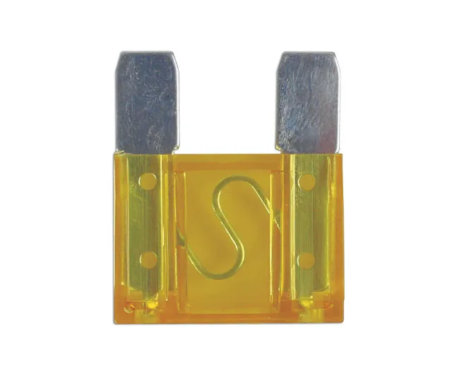 FUSÍVEIS MAXI 20 AMP AMARELO – 10 UNI