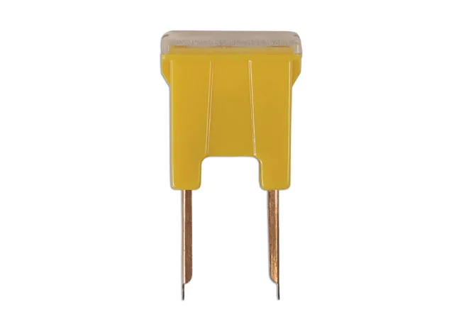FUSÍVEIS MACHO SERIE JAPONES 60 AMP AMARELO – 10 UNI