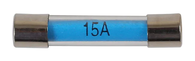 FUSÍVEIS VIDRO STANDARD 15 AMP – 100 UNI