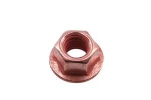 PORCA COBRE C/ FALANGE AUTOFRENANTE M8 x 1.25 x 12mm Hex 5pc