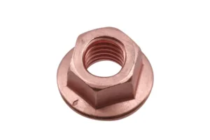 PORCA COBRE C/ FALANGE AUTOFRENANTE M10 x 1.5 x 15mm Hex 5pc