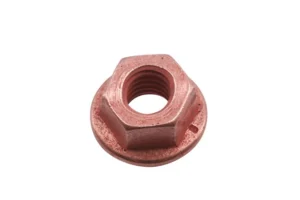 PORCA COBRE C/ FALANGE AUTOFRENANTE M8 x 1.25 x 13mm Hex 5pc