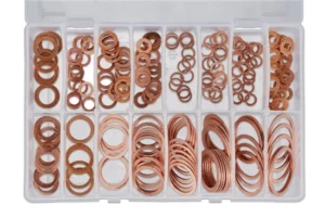 SORTIDO DE ANILHAS DE COBRE M5X1MM A M24X2MM