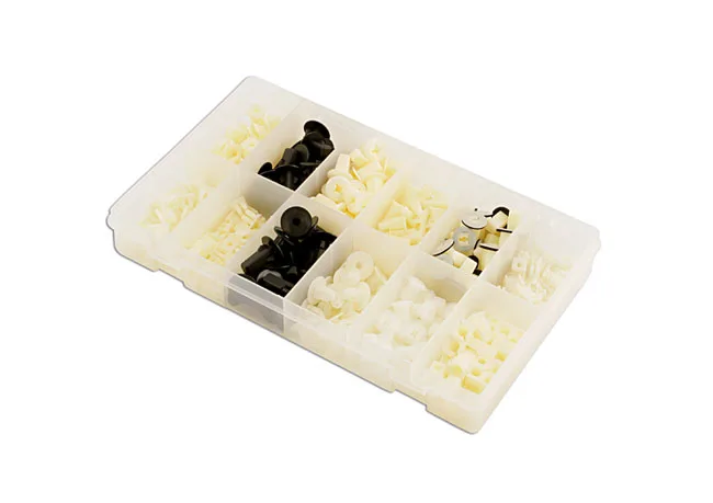 Sortido de Molas Plásticas Auto, 350 pcs