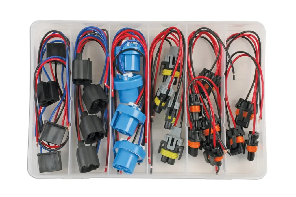Sortido Conectores Eléctricos para Faróis Ford & GM, 24Pcs