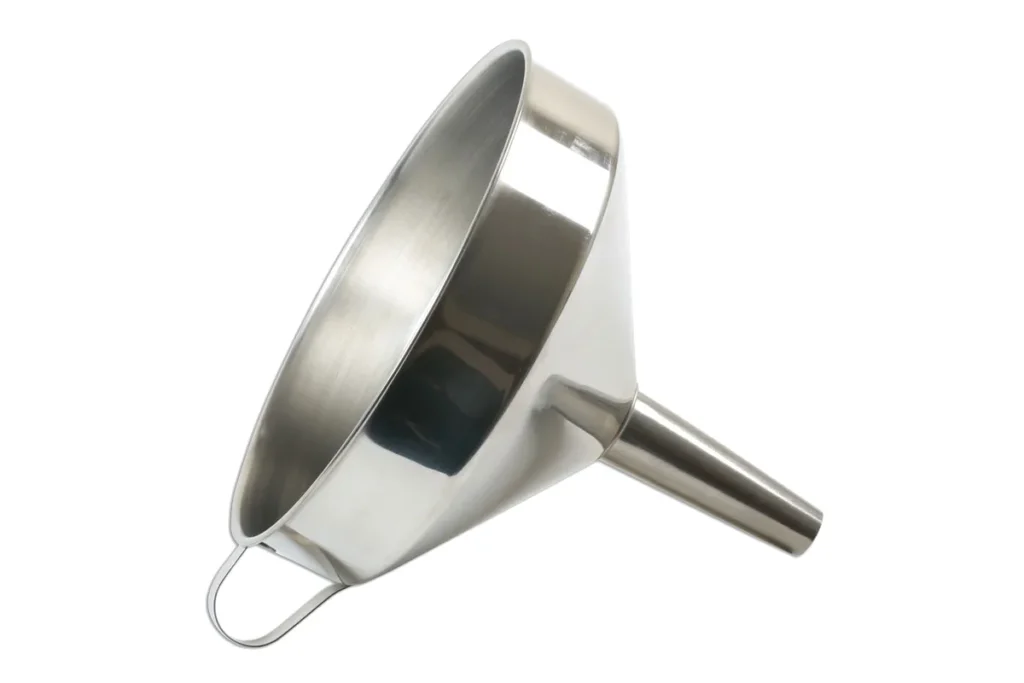 Funil de Aço Inox — 1