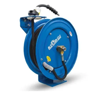 Enrolador de Mangueira de Borracha BluShield 6 mm x15 m (Servico Pesado) c/ 2 m